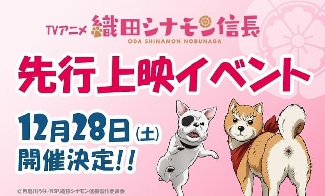 TVアニメ「織田シナモン信長」先行上映イベント : イベント情報