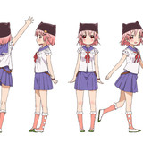 7月放送開始TVアニメ「がっこうぐらし！」“ゆき”“くるみ”らメインキャラクターデザインが公開