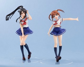 晴風ガールズプロジェクト始動！「ハイスクール・フリート」岬明乃＆宗谷ましろが1/10フィギュアに