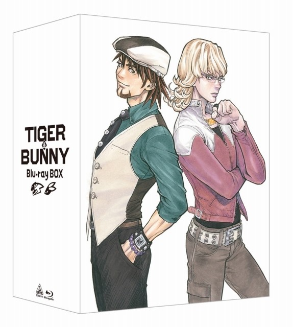 TIGER & BUNNY」ブルーレイボックス、桂正和の描き下ろしボックス