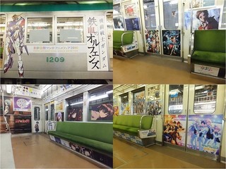 京都の地下鉄で「京まふ」PR列車が運行開始