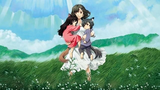 おおかみこども ハナ 細田守 複製原画 キャラファイン （サマー