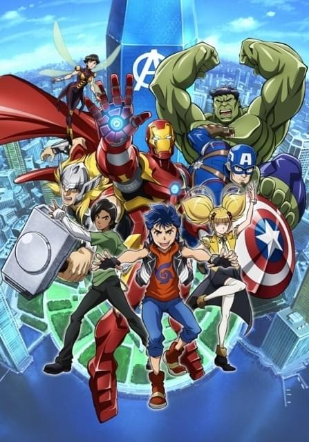 日本オリジナルアニメ「マーベル フューチャー・アベンジャーズ」7月22