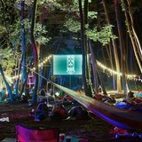 一夜限りの野外映画フェス「夜空と交差する森の映画祭2018」で「秒速5センチメートル」上映
