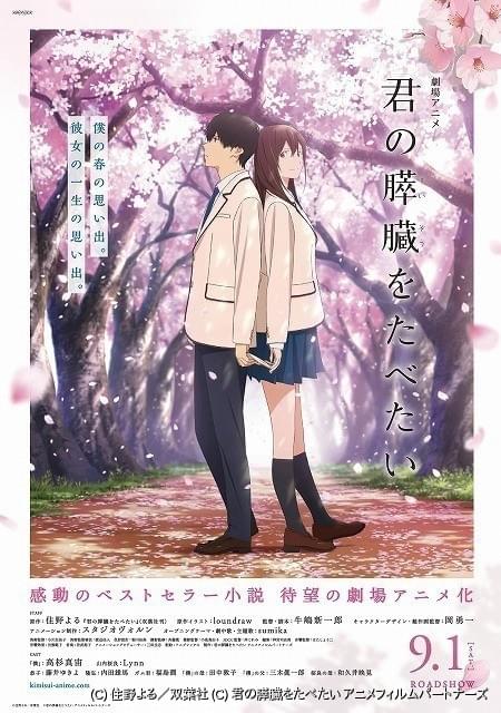 週末アニメ映画ランキング 君の膵臓をたべたい 大ヒット記念舞台挨拶を実施 ニュース アニメハック