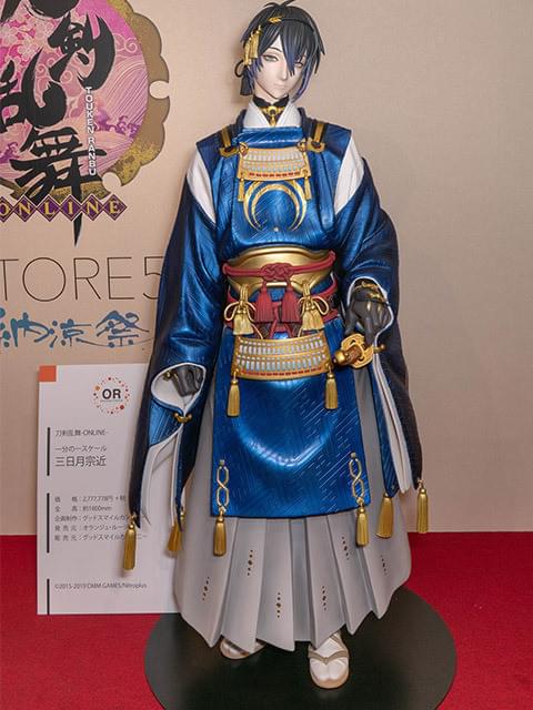 刀剣乱舞」1分の1スケール 三日月宗近 等身大フィギュアの進化 : ニュース - アニメハック