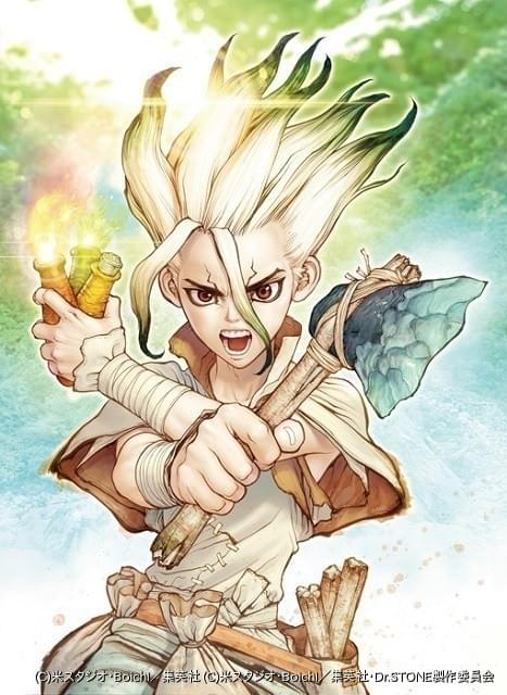 週刊少年ジャンプ 連載の科学冒険譚 Dr Stone Tvアニメ化 主演に小林裕介 ニュース アニメハック