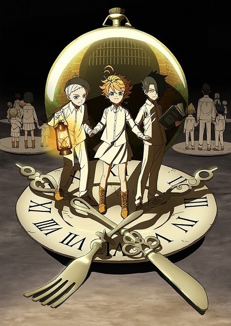 約束のネバーランド」19年1月10日放送開始 新ビジュアルで主人公が勇ましい表情 : ニュース - アニメハック