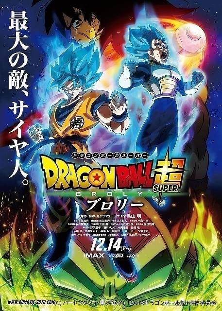 週末アニメ映画ランキング ドラゴンボール超 ブロリー が首位獲得 妖怪ウォッチ は4位発進 ニュース アニメハック