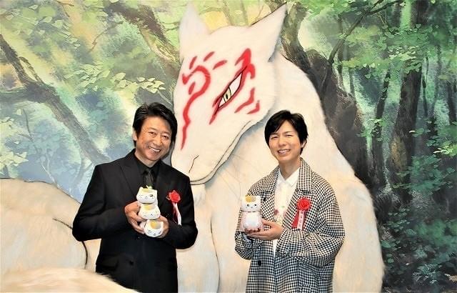 神谷浩史&井上和彦が太鼓判 夏目友人帳展は実寸大ニャンコ先生 神谷浩史&井上和彦が太鼓判 夏目友人帳展は実寸大ニャンコ先生