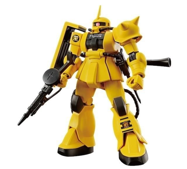 阪神タイガース - 阪神タイガース ガンプラ  ガンダムとザクのセット ガンダム」✕阪神コラボナイターの場内アナウンスをアムロが担当