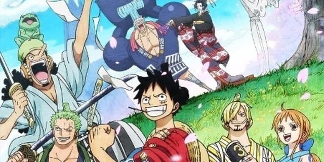 和服姿の麦わら一味 One Piece スタッフを新たにした ワノ国編 キービジュアル完成 ニュース アニメハック