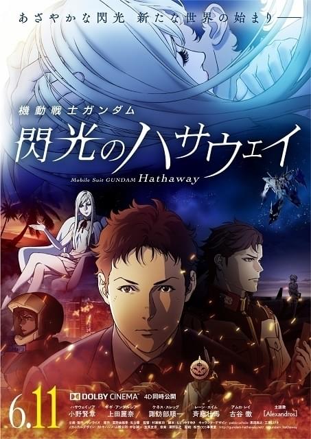 機動戦士ガンダム 閃光のハサウェイ　映画販促ポスター　非売品　映画館　上映 残りわずか 】機動戦士ガンダム 閃光のハサウェイ 映画販促