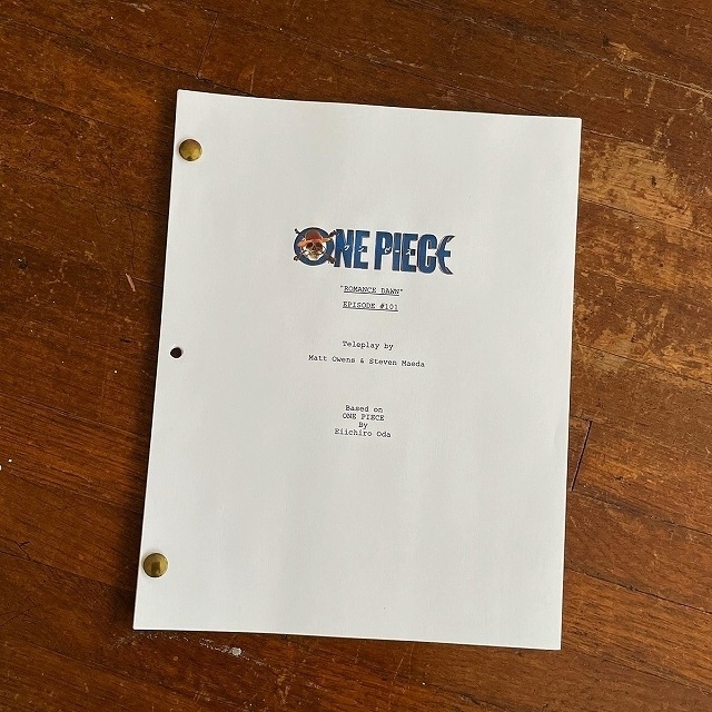 ONE PIECE」実写ドラマ版のタイトルロゴ＆第1話の制作仮タイトルが発表