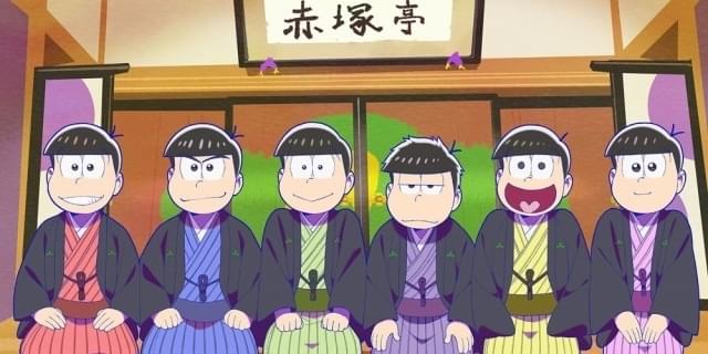 おそ松さん」6つ子が講談に挑戦する新企画 特殊スクリーン用いた