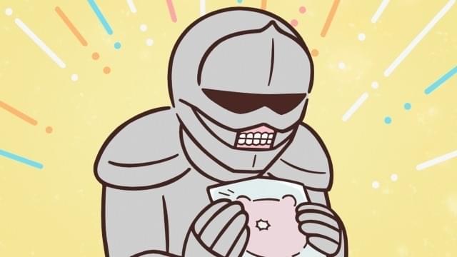アニメ「ちいかわ」ポシェットの鎧さん初登場 杉田智和は“鎧仲間