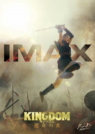 迫力マックスの躍動感 実写映画「キングダム 運命の炎」IMAX版ポスタービジュアル＆場面写真6枚公開