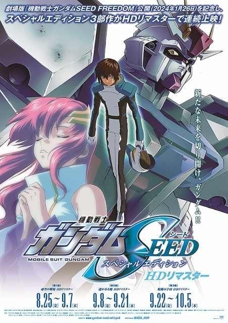 9月22日～ 入場特典リスト】「ガンダムSEED」「グレンラガン」は