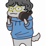 meiyoがモデルのオリジナルキャラクター「meiyo犬」