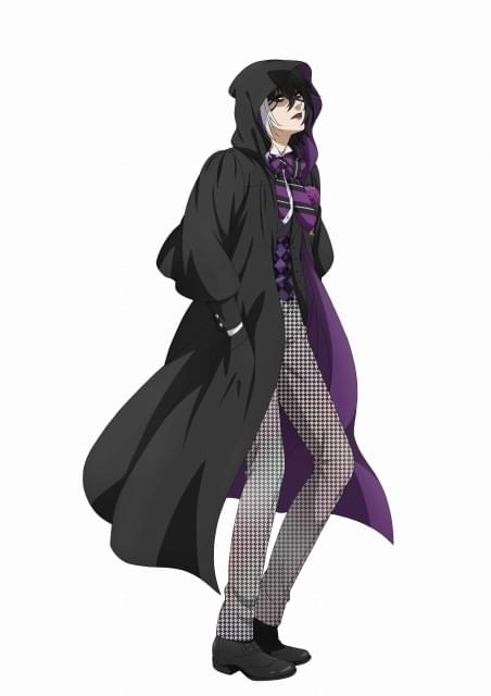 アニメ「黒執事 -寄宿学校編-」多面カット腕時計 セバスチャンモデル