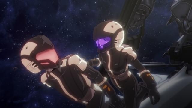 VR映画「機動戦士ガンダム：銀灰の幻影」主役機・デルタザイン