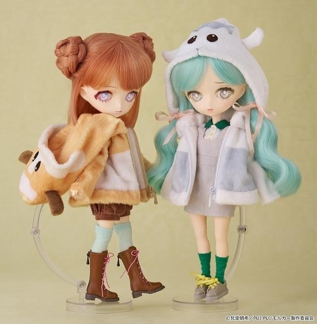 モルカーのポテトとシロモをモチーフにしたドール2体が予約受付 モルカーのポテトとシロモをモチーフにしたドール2体が予約受付