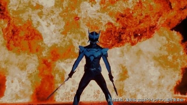 A【セル画7】『夢戦士ウイングマン/アオイ① A2』○動画つき○桂