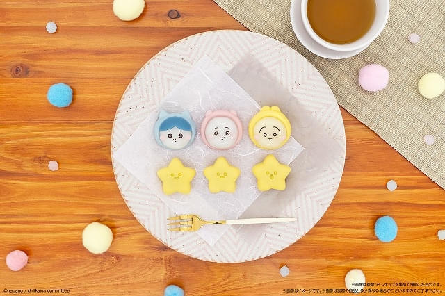ちいかわ」パジャマ姿の和菓子がファミマで発売中 表情は5種類