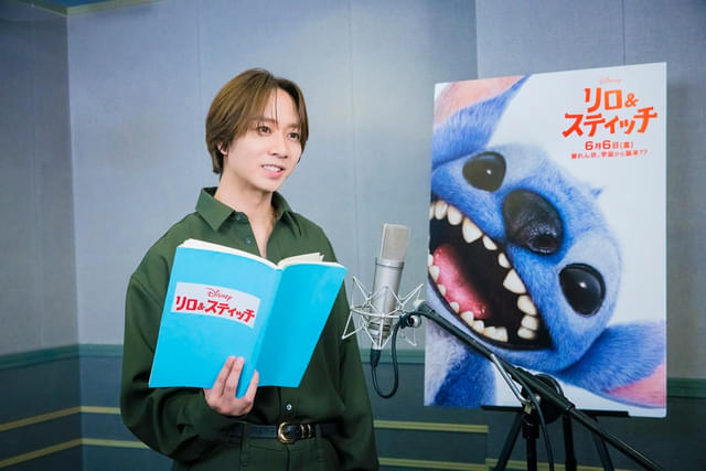 リロ＆スティッチ ディズニー 実写映画 非売品 スタンディー パネル 中村海人 Travis Japan中村海人、「リロ＆スティッチ」で声優初挑戦 リロ
