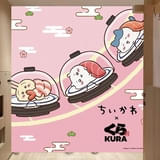 くら寿司×ちいかわ、6月27日からコラボ実施 ハチワレの“お寿司