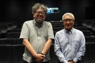 左より、樋口真嗣監督、小椋俊一氏