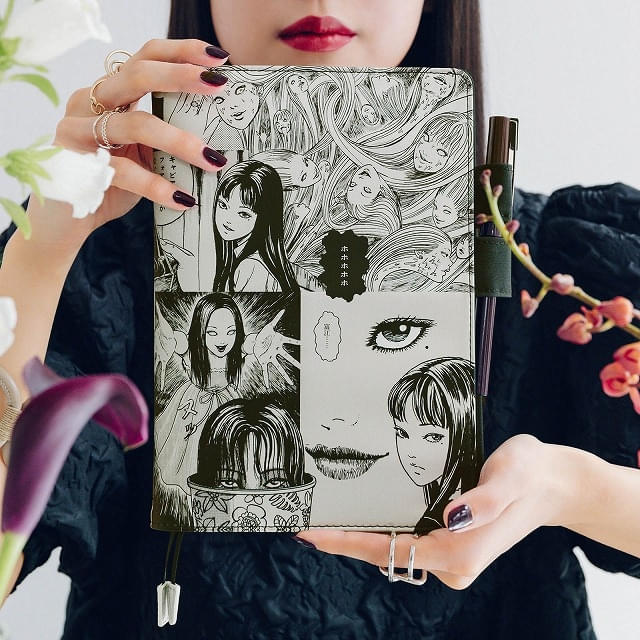 ほぼ日手帳カバー オリジナル 伊藤潤二 富江 伊藤潤二「富江」デザインの「ほぼ日手帳2026」9月1日から発売