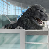 「ゴジラモニュメント」完成イメージパース図3