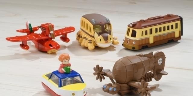 ジブリ - ② ジブリ　トミカ　ポニョ　ポンポン船　ラピュタ　タイガーモス号 ジブリ×トミカ第2弾は「ラピュタ」「ポニョ」 ドーラ一家の