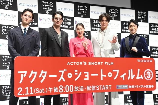 豪華俳優陣がショートフィルムの監督に