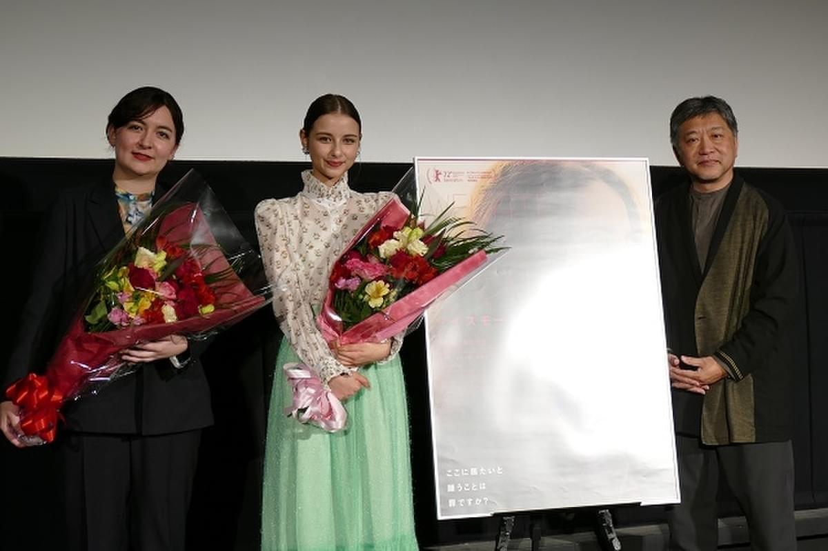 是枝裕和監督、川和田恵真監督＆嵐莉菜を祝福 「マイスモール