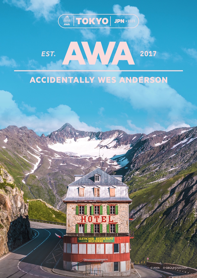 人気Instagramコミュニティ「AWA」（Accidentally Wes Anderson）に集まった写真を紹介