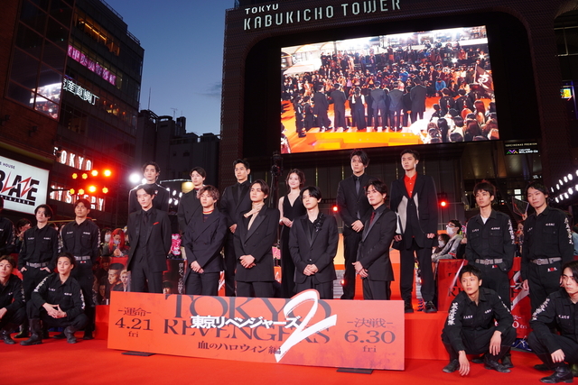 北村匠海、「東京リベンジャーズ2」は前作を「超える」と自信 メンバーとレッドカーペットに登場 - 画像8