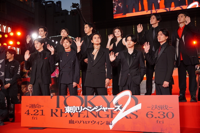 北村匠海、「東京リベンジャーズ2」は前作を「超える」と自信 メンバーとレッドカーペットに登場 - 画像3