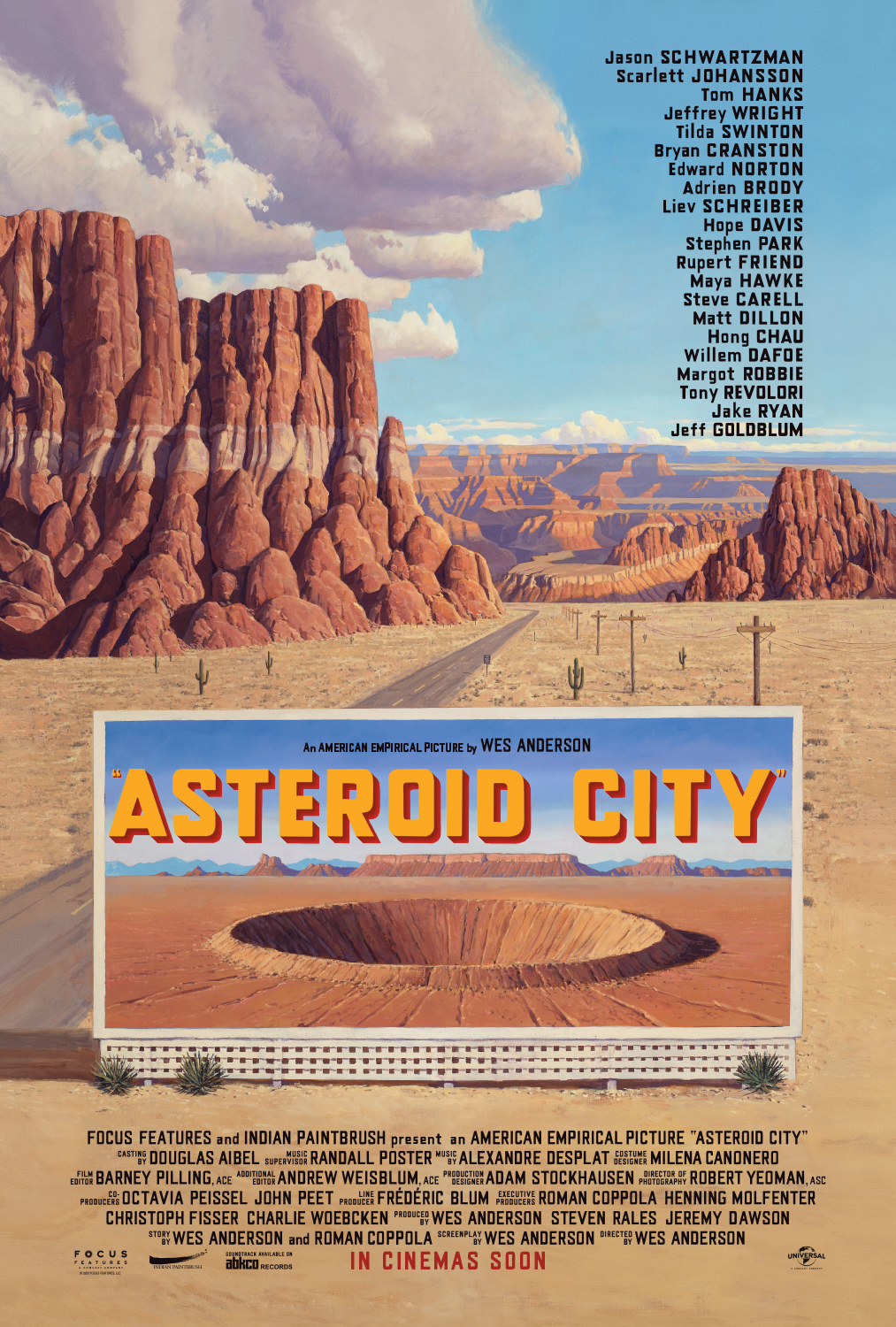 ウェス・アンダーソン監督新作「Asteroid City」9月1日公開　スカーレット・ヨハンソン、トム・ハンクスらが出演