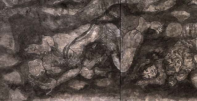戦争の地獄図絵を描いてきた夫婦の沖縄戦をめぐるドキュメント「丸木位里 丸木俊 沖縄戦の図 全14部」が公開 - 画像3