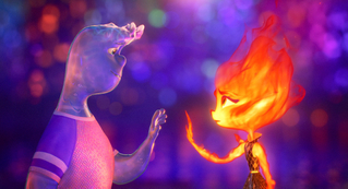 火の女の子と水の青年、触れ合えないふたりの恋が大きく動き出す 「マイ・エレメント」本編映像
