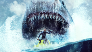 【衝撃】“エサ”を求めてビーチに迫りくる超巨大ザメの群れ 「MEG ザ・モンスターズ2」本編映像