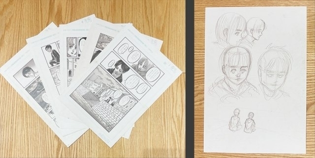漫画「進撃の巨人」初の画集が発売 4大特典は描き下ろし漫画収録の35巻
