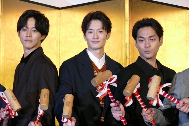“ゆとりトリオ”の（左から）松坂桃李、岡田将生、柳楽優弥