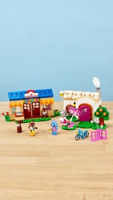 「どうぶつの森」レゴブロック発売 「しずえさん、おうちにようこそ」「タヌキ商店とブーケの家」など5セット - 画像12