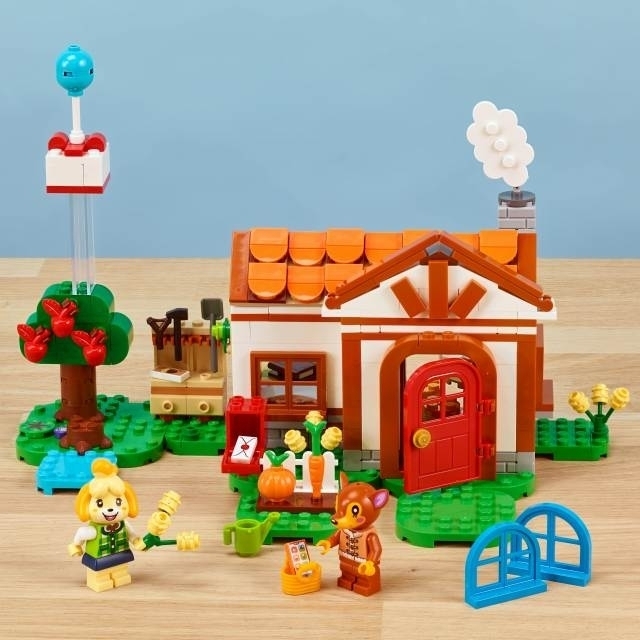 「どうぶつの森」レゴブロック発売 「しずえさん、おうちにようこそ」「タヌキ商店とブーケの家」など5セット - 画像6