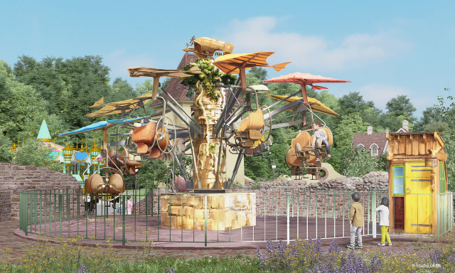 ジブリパーク「魔女の谷」新たなスポット披露！ パズー＆トンボをイメージした「飛行機乗りの塔」など - 画像2