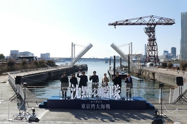 大沢たかお、東京湾に船で登場！「沈黙の艦隊」世界配信に「ドキドキしている」と武者震い - 画像14