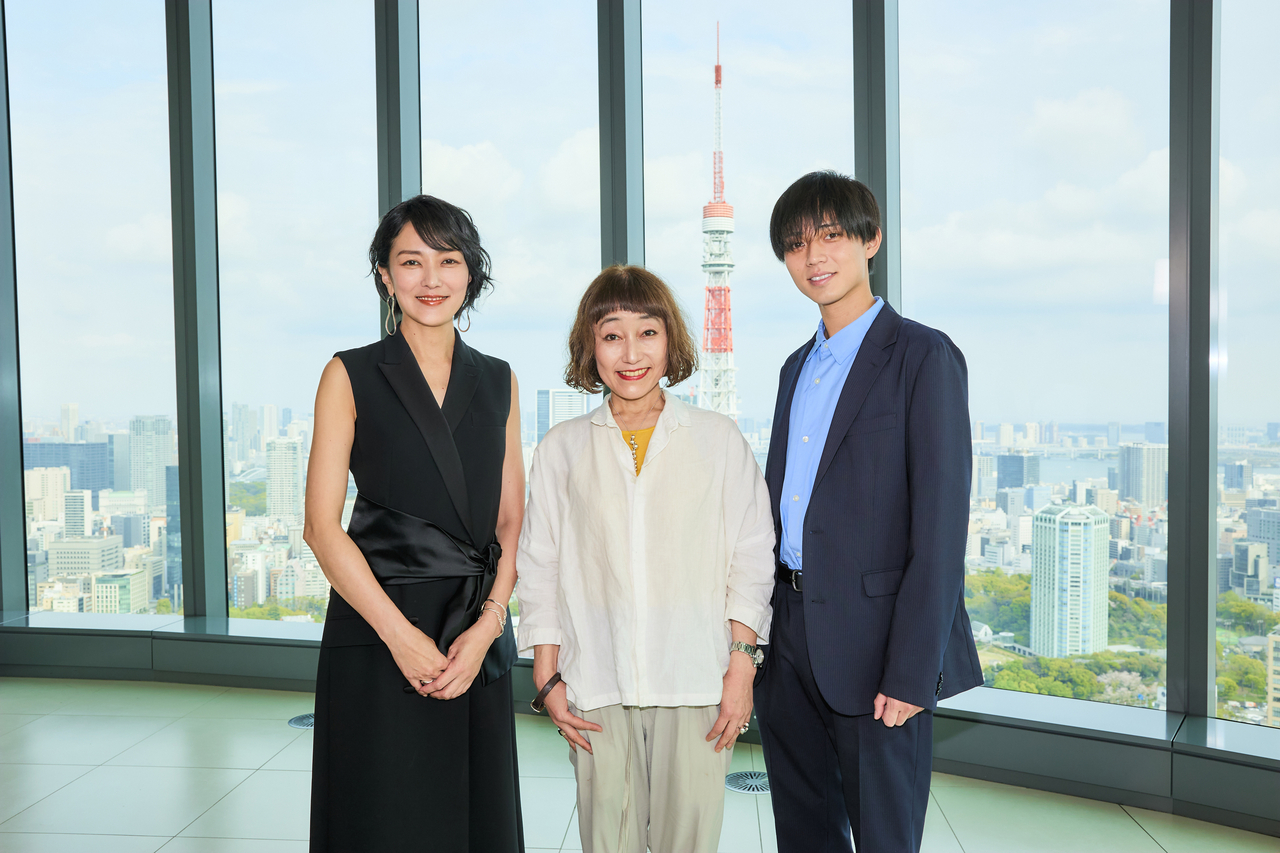 江國香織が「東京タワー」撮影現場を訪問 永瀬廉、板谷由夏と鼎談「本当にお2人が美しかった」